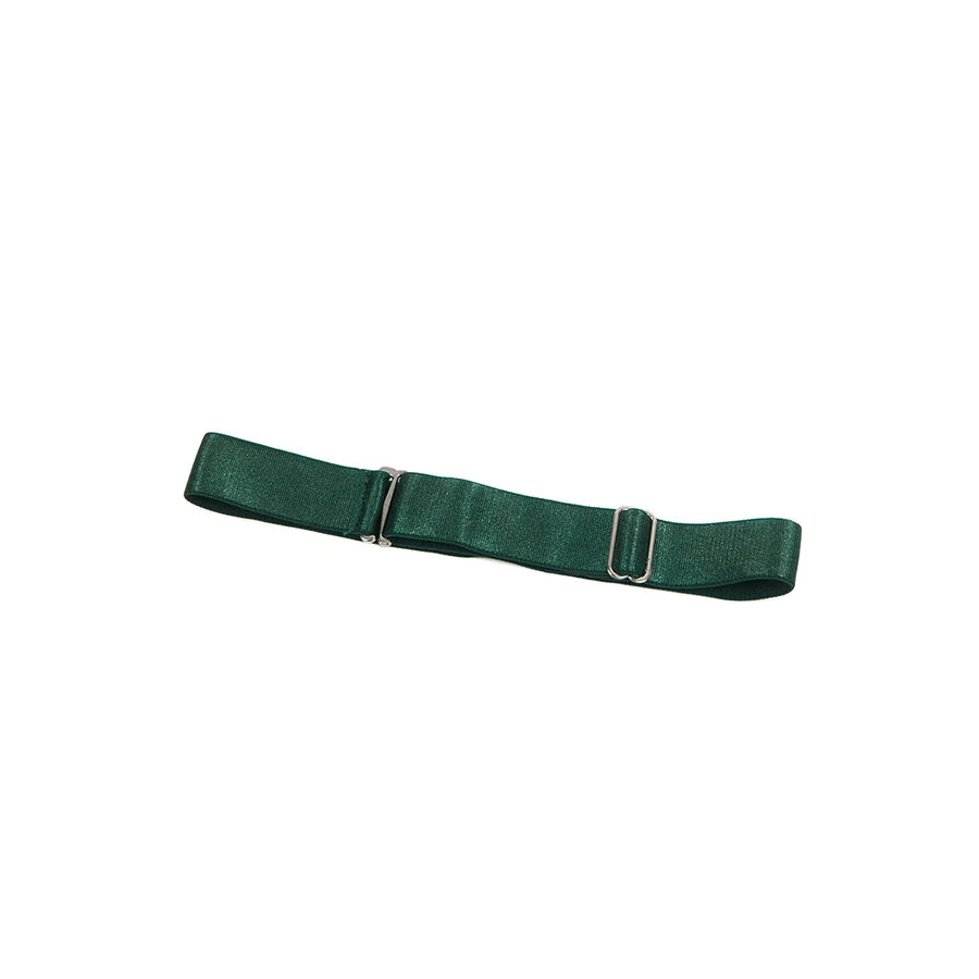 SUBBLIME - 955441 DRESS WITH GREEN LEATHER STRAPS L/XL